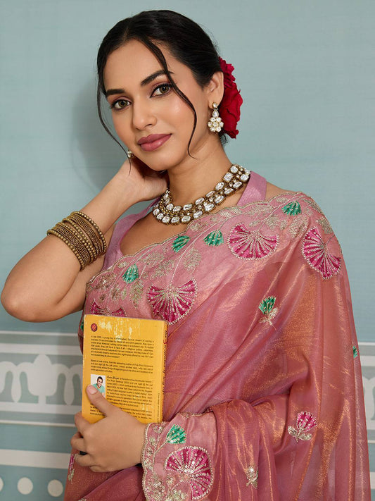 Party Wear Fendy Soft Net Saree
