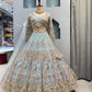 Launching 4 meter flared Coding Sequins Work Lehenga