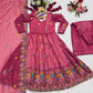PREMIUM READYMADE ANARKALI SUIT SET (3 PCS)