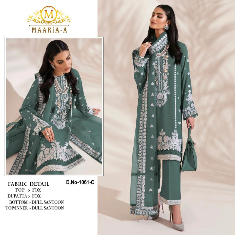 Heavy Fox Georgette Pakistani Suit