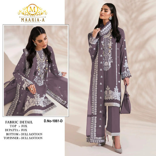 Heavy Fox Georgette Pakistani Suit