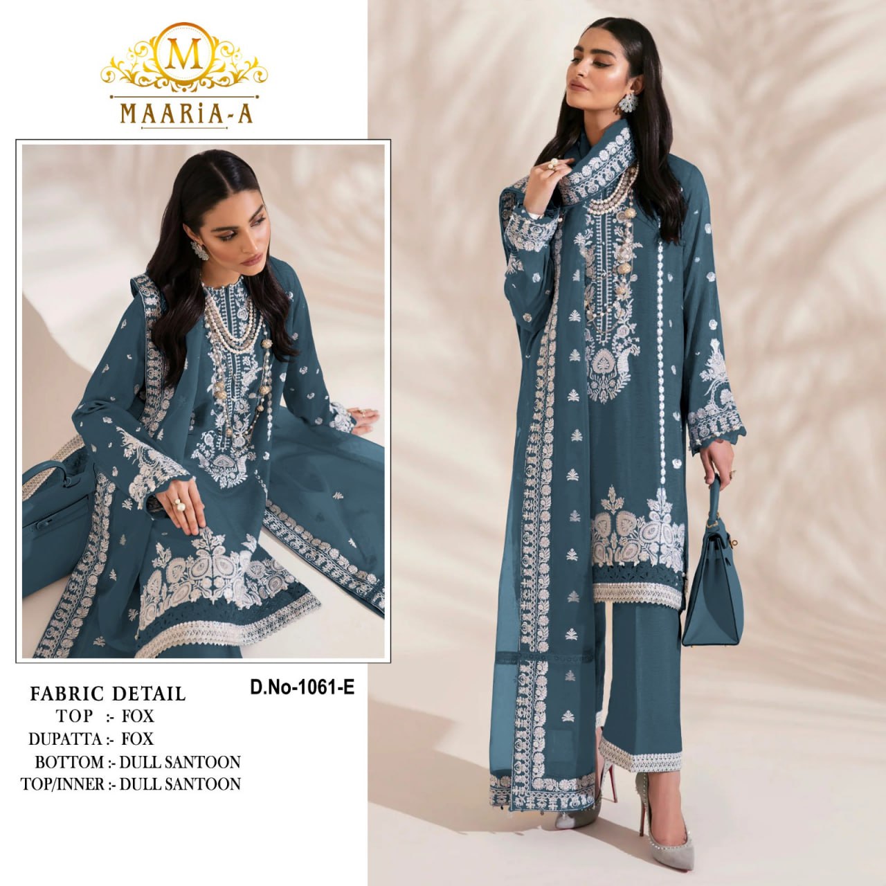 Heavy Fox Georgette Pakistani Suit