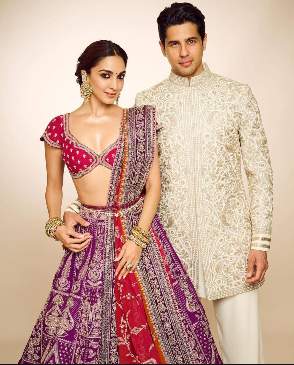 Launching Embroidery Sequins Work 4 meter flared Japan Satin Silk Lehenga