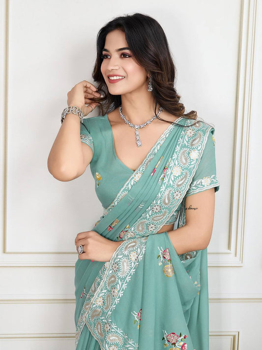 Looking some one for this same colour beautiful Saree