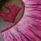 Sehen Sie umwerfend aus in diesem wunderschönen cremefarbenen Lehenga-Set