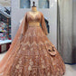 Launching 4 meter flared Premium Quality Soft Net Lehenga