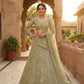 Einführung eines 4 Meter ausgestellten Coding Sequins Work Lehenga