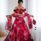 Sehen Sie umwerfend aus in diesem wunderschönen cremefarbenen Lehenga-Set