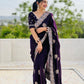 Pure Fandy Chiffon sarees with amazing