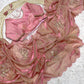 Soft Fandy sattin Cover With Beautiful khatli cut Dena Handwork along saree