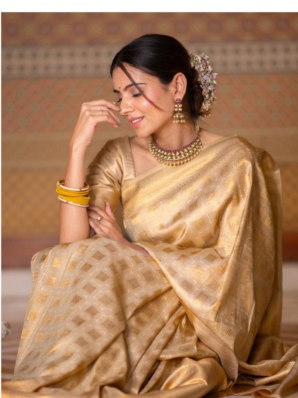SOFT LICHI SILK CLOTH SAREE