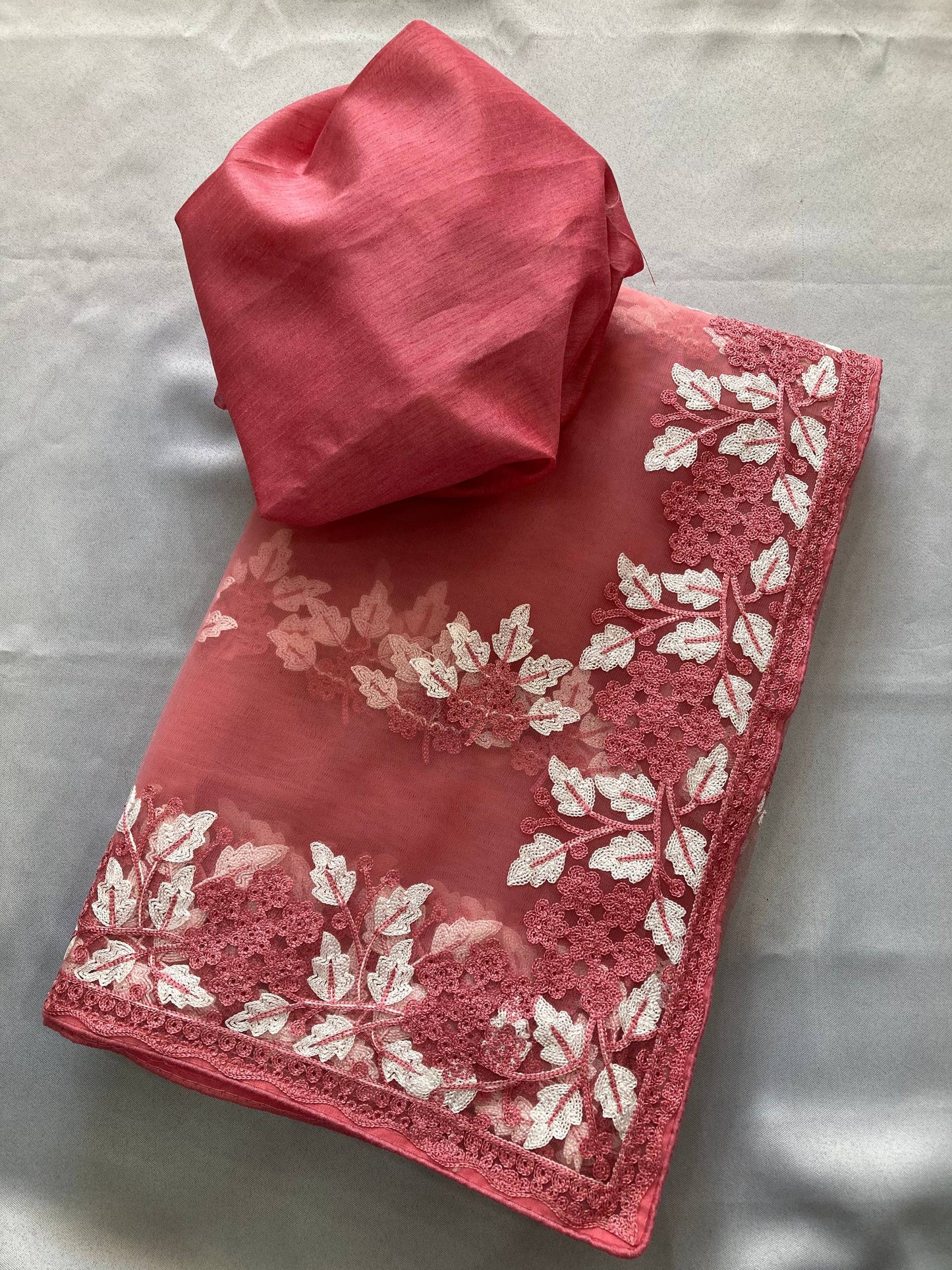 Party Wear Soft Net Saree