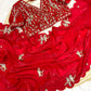 Pure soft silk sarees with amazing Multy work saree