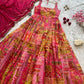 Präsentation des exklusiven Anarkali-Shooting-Designs