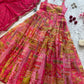 Präsentation des exklusiven Anarkali-Shooting-Designs