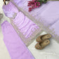 New Designer Party Top Pallazo & Dupatta Set