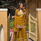 New Designer Party Top Pallazo & Dupatta Set