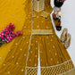 New Designer Party Top Pallazo & Dupatta Set