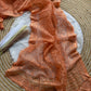 Pure Organza silk  with shiny fabric in a solid color saree
