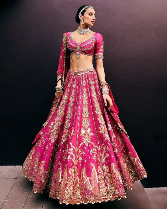 Presenting You Most Beautiful Most Trending Lehenga Collection