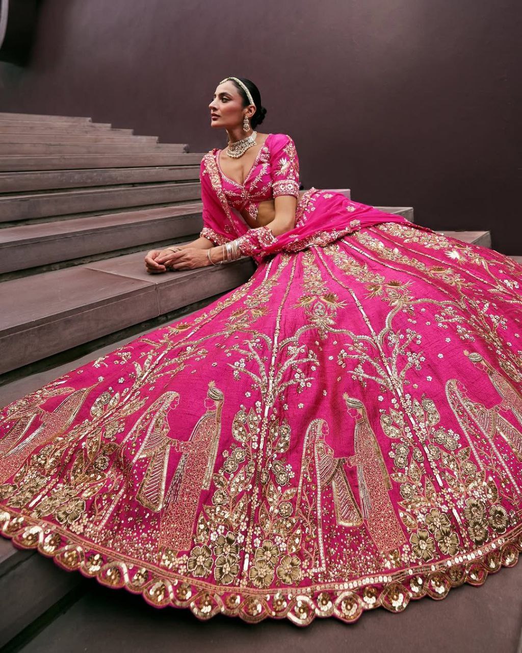 Presenting You Most Beautiful Most Trending Lehenga Collection