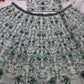 Premium Faux Georgette Embellished With Beautiful Thread Embroidery Lehenga