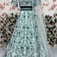 Premium Faux Georgette Embellished With Beautiful Thread Embroidery Lehenga