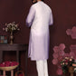 Premium Cotton Silk With Embroidery sequins work Men's Kurta