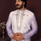Premium Cotton Silk With Embroidery sequins work Men's Kurta