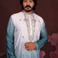 Premium Cotton Silk With Embroidery sequins work Men's Kurta