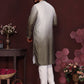 Premium Cotton Silk With Embroidery sequins work Men's Kurta
