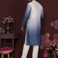 Premium Cotton Silk With Embroidery sequins work Men's Kurta