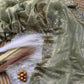 Pure Tissue silk saree in a solid color with embroidery viscos saree