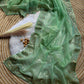Pure Tissue silk saree in a solid color with embroidery viscos saree