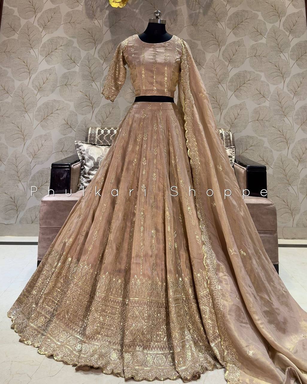 New Wedding Collection Lehenga Choli With Full Heavy Embroidery Sequence Work