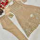 Fandy Silk With Heavy Embroidery Sequence Work Suit
