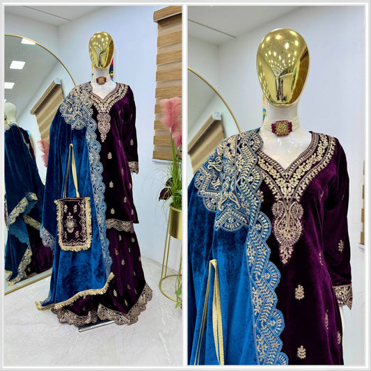 MICRO-COSTUME EN VELOURS BRODÉ SIQUNCE INER