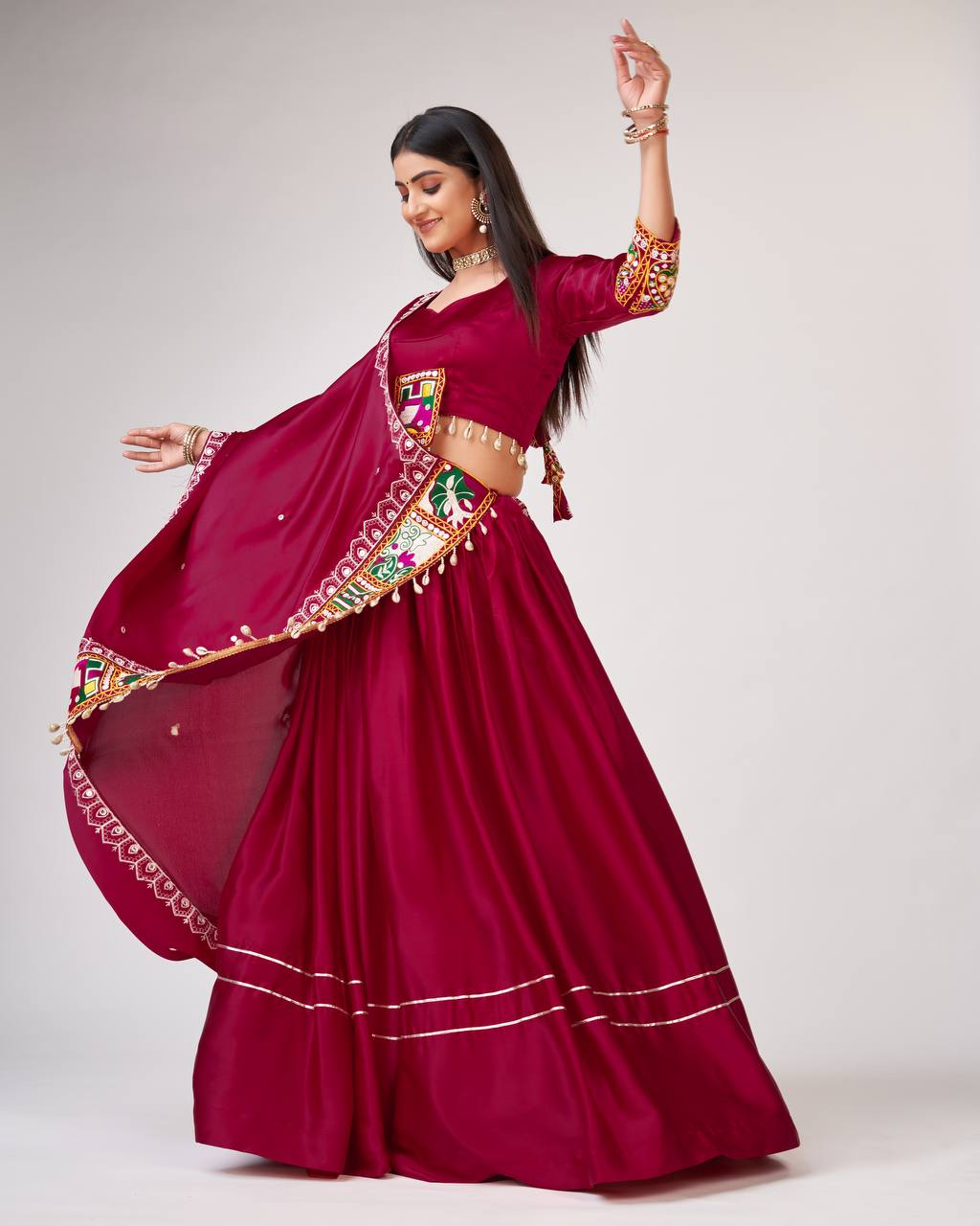 This stunning designer outfit is definitely the most amazing pick Lehenga Choli