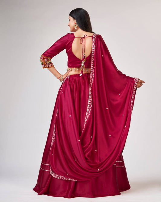 This stunning designer outfit is definitely the most amazing pick Lehenga Choli