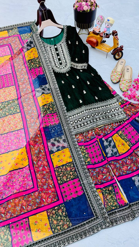 MICRO-COSTUME EN VELOURS BRODÉ SIQUNCE INER