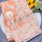 Organza Silk and the making being chikankari Saree
