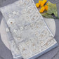 Organza Silk and the making being chikankari Saree