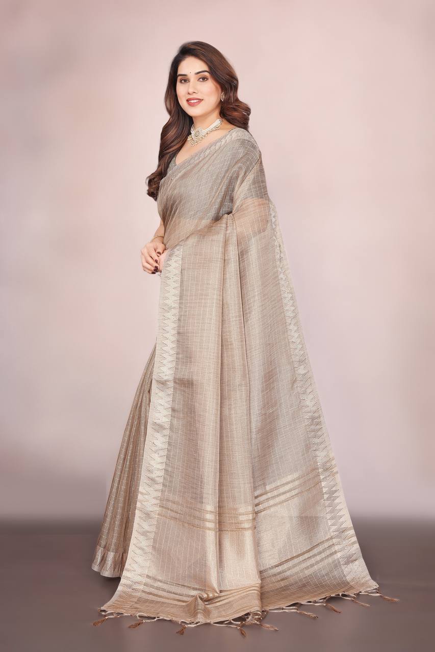 Beautiful Establishe Embroidery Sequence Work Saree