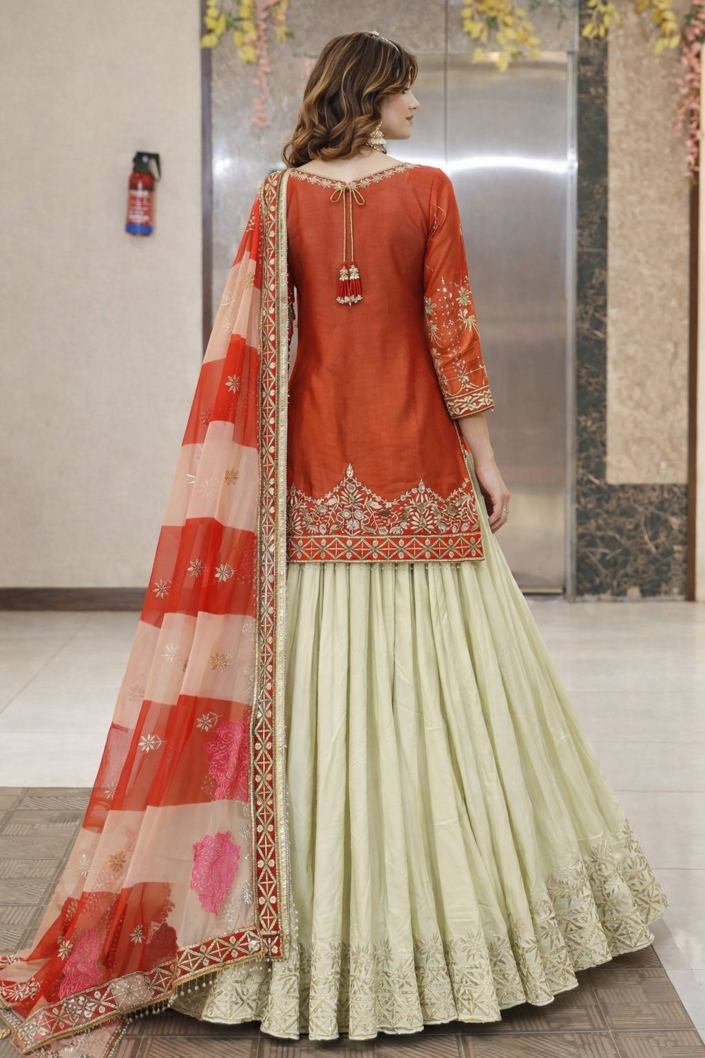 New Designer Party Top Lehenga & Dupatta Set