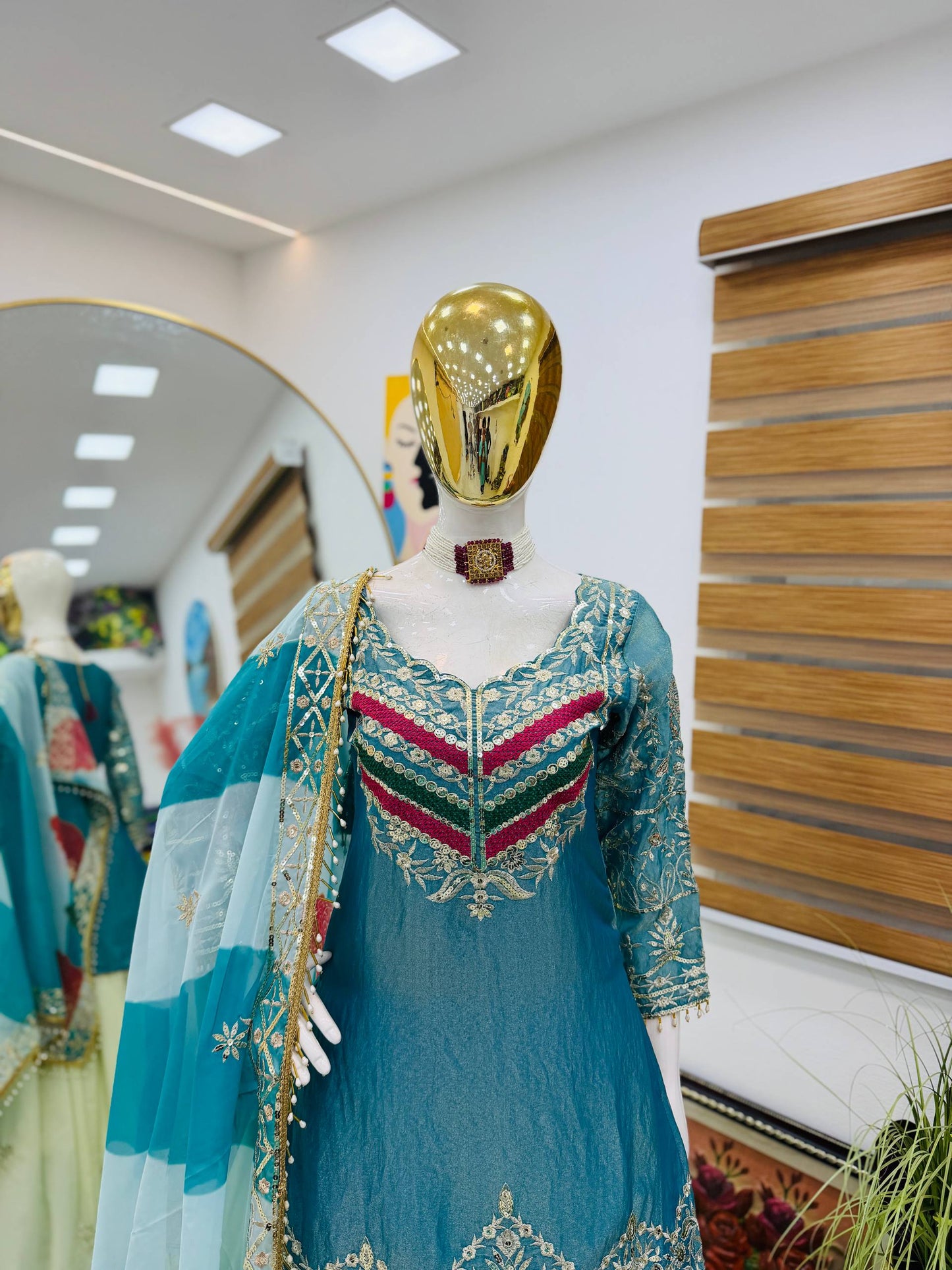 New Designer Party Top Lehenga & Dupatta Set