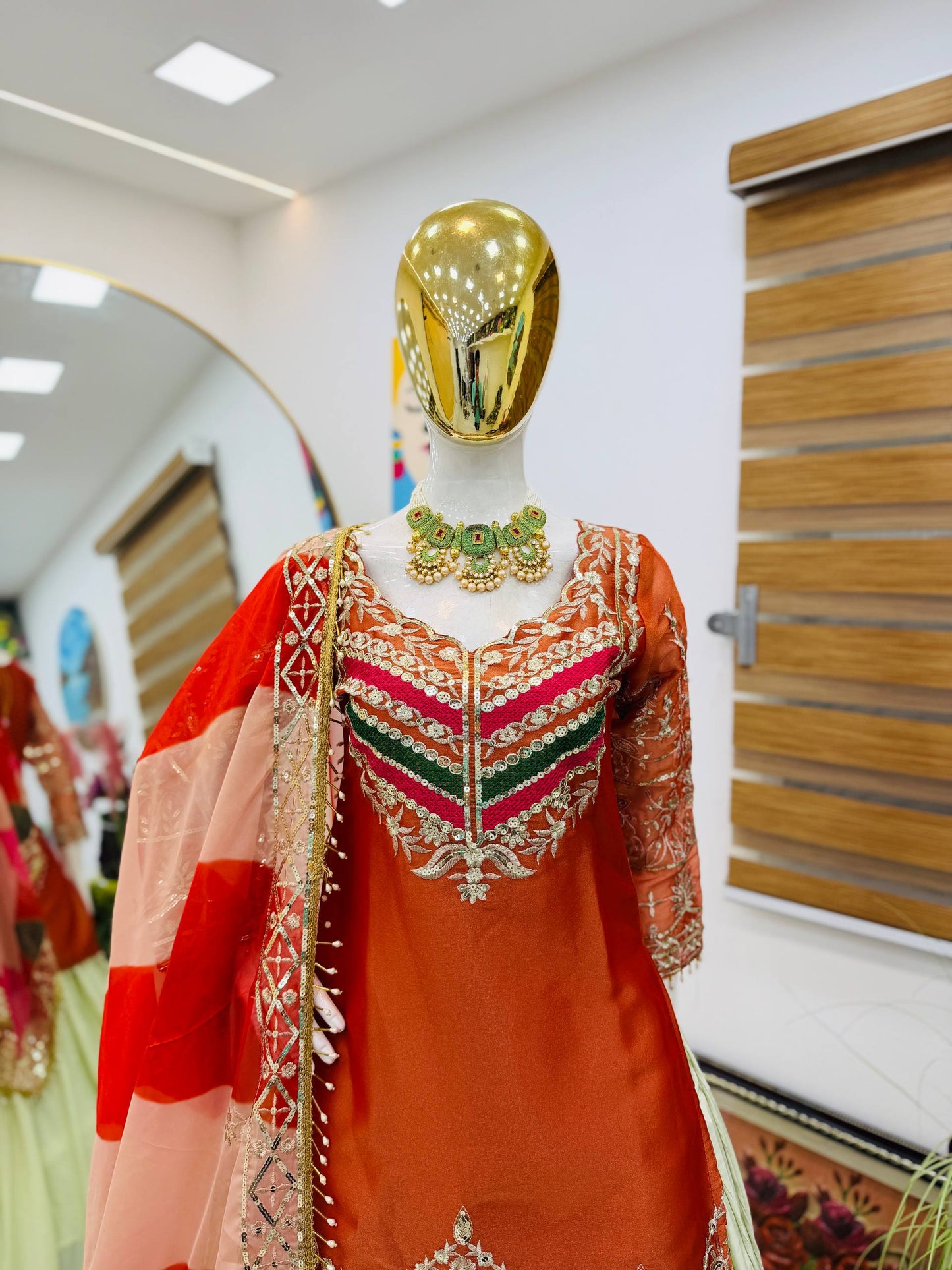 New Designer Party Top Lehenga & Dupatta Set