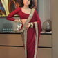 NEW LAUNCHING BOLLYWOOD BLOCKBUSTER RED COLOUR SAREE