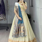 Paithani Silk Zari Weaving Work With Border and Butti Lehenga Choli