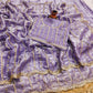 Pure Fandy Sattin Silk With Beautiful Sequence embroidery work saree