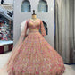 Launching 4 Meter Flared Premium Butterfly Net Lehenga
